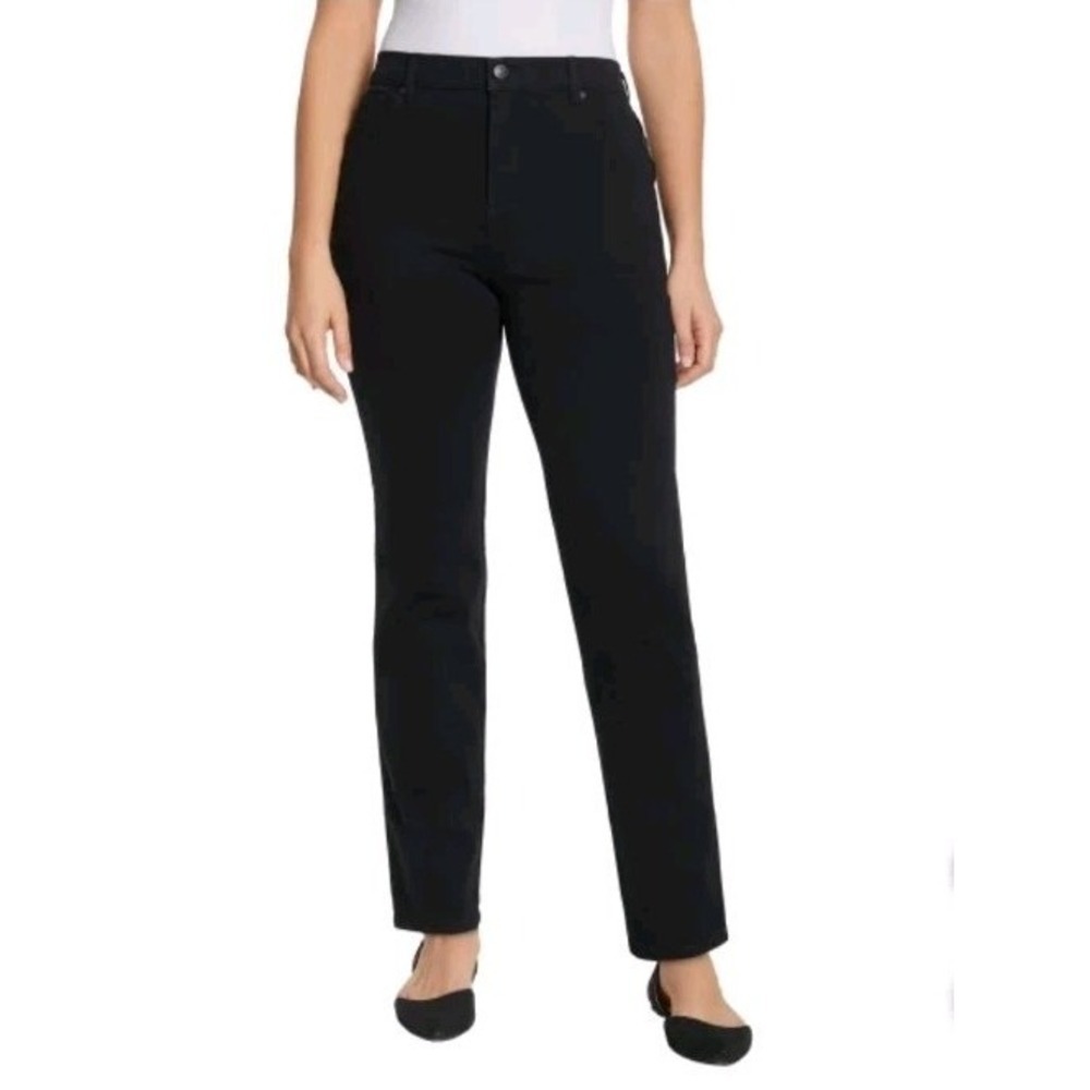 Gloria Vanderbilt Women's Amanda‎ Stretch Denim Jean, Black 8x31 - NWT